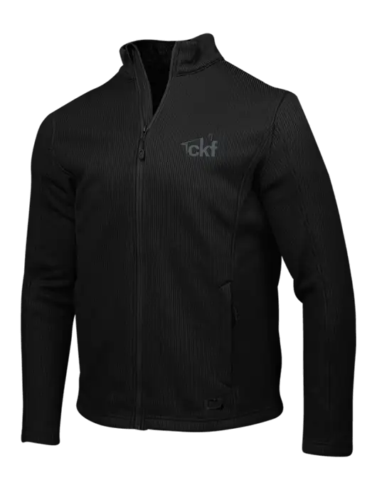 OGIO Blacktop Grit Fleece Jacket w/CKF Logo