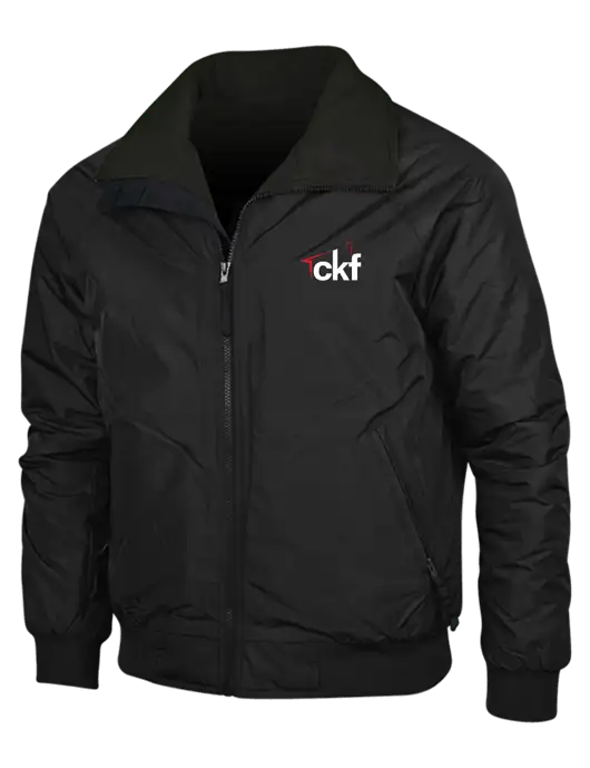 True Black/True Black Classic Challenger Jacket w/CKF Logo