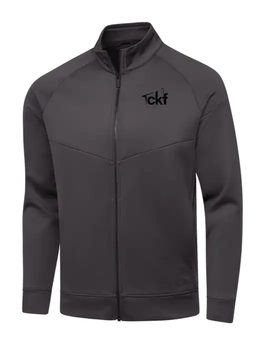 OGIO Dark Grey Endurance Modern Performance Full-Zip w/CKF Logo