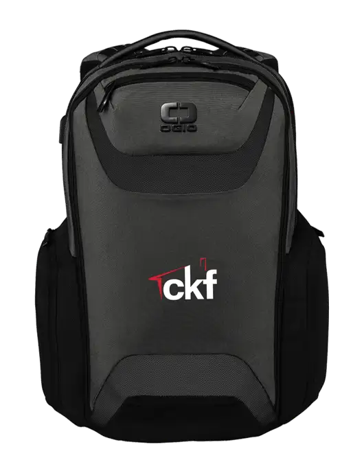 OGIO Tarmac Charcoal Connected Pack w/CKF Logo