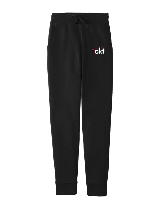 Sport-Wick Black Fleece Jogger w/CKF Logo