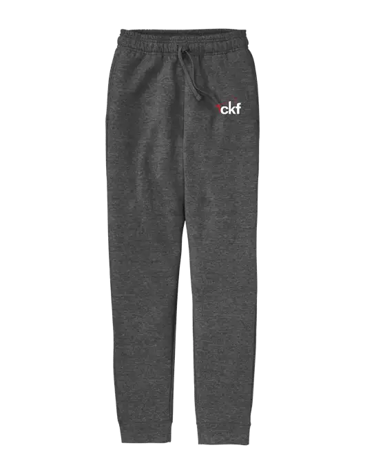 Core Fleece Dark Heather Grey Jogger w/CKF Logo