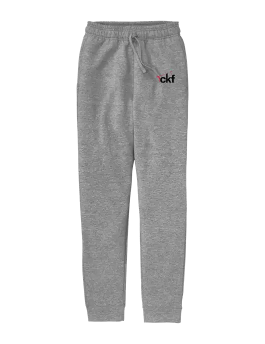 Core Fleece Light Grey Jogger w/CKF Logo