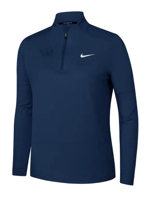 Nike Dark Navy Womens Dri-FIT Element 1/2-Zip Pullover w/CKF Logo