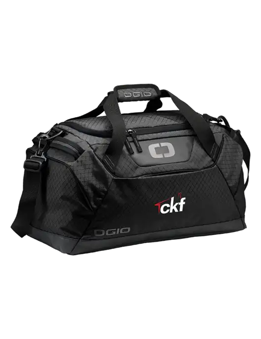 OGIO Black Catalyst Duffle
 w/CKF Logo