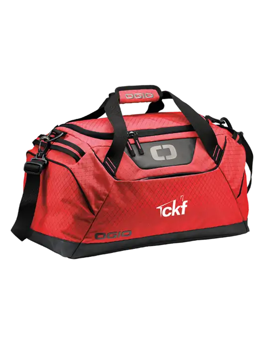 OGIO Red Catalyst Duffle
 w/CKF Logo