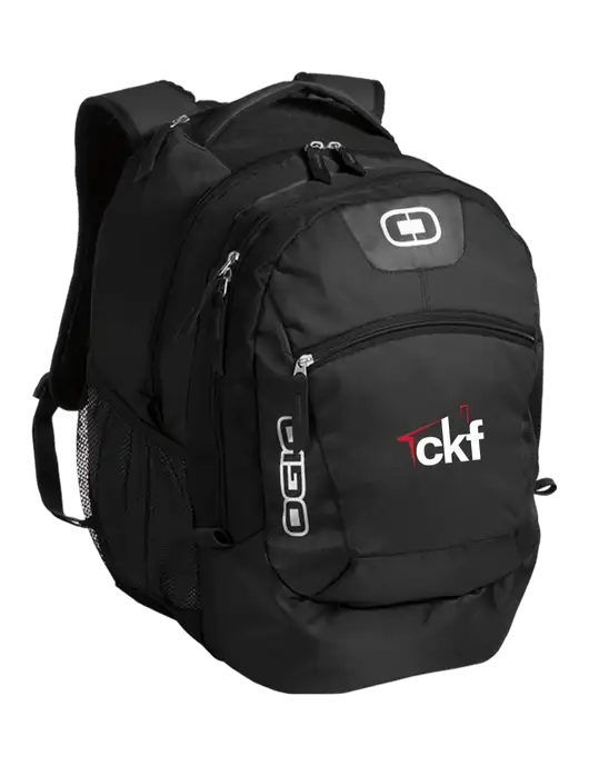OGIO Black Rogue Pack
 w/CKF Logo