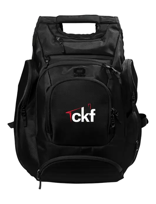 OGIO Blacktop Metro Ballistic Laptop Backpack w/CKF Logo