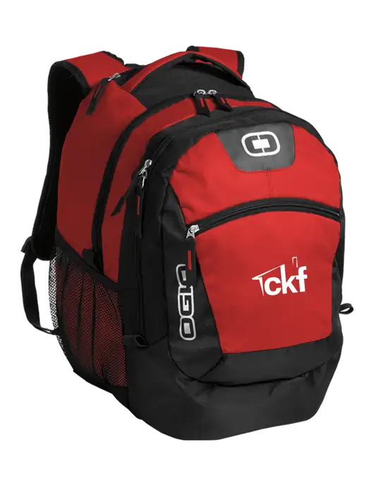 OGIO Red Rogue Pack
 w/CKF Logo