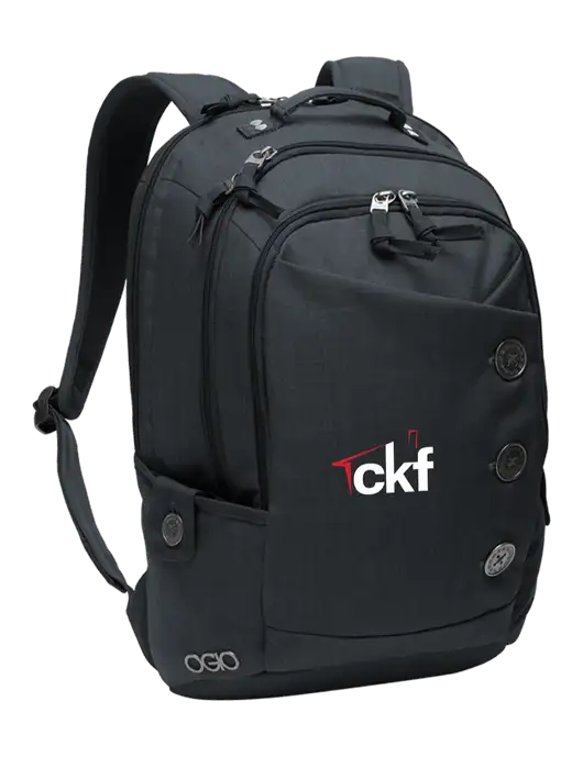 OGIO Storm Grey Ladies Melrose Pack w/CKF Logo
