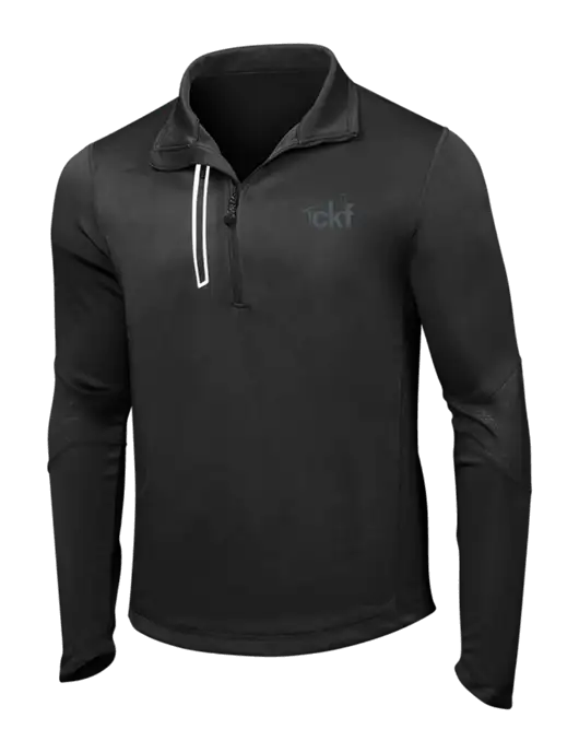 OGIO Blacktop Endurance Fulcrum 1/4 Zip w/CKF Logo