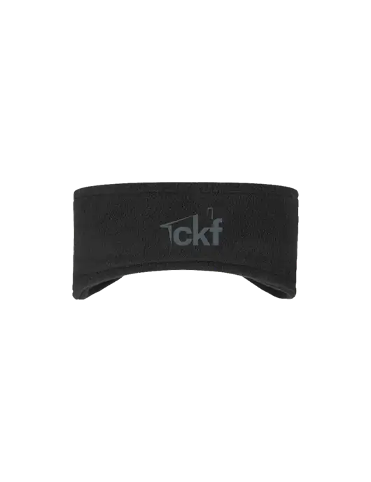 Black Stretch Fleece Headband w/CKF Logo