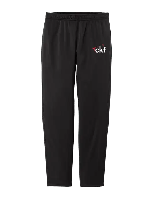 Womens Tricot Black Track Jogger w/CKF Logo