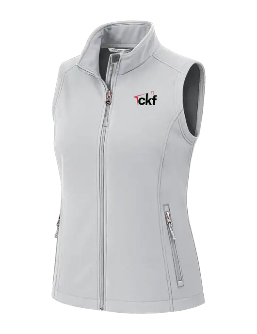 Marshmellow Womens Core Soft Shell Vest w/CKF Logo