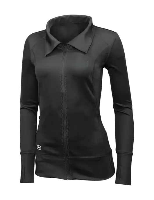 OGIO Blacktop Womens Endurance Fulcrum Full-Zip w/CKF Logo