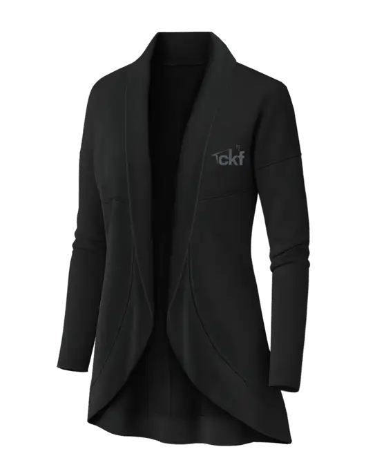 OGIO Blacktop Womens Luuma Cocoon Fleece w/CKF Logo