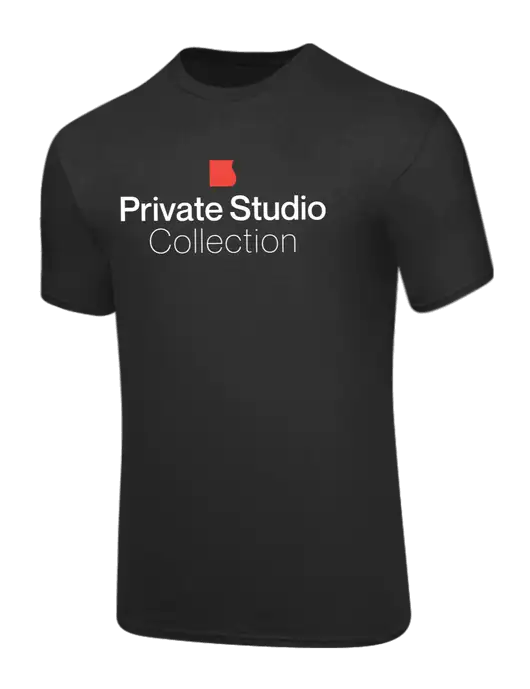 Core Blend Charcoal Grey T-Shirt w/Private Studio Logo