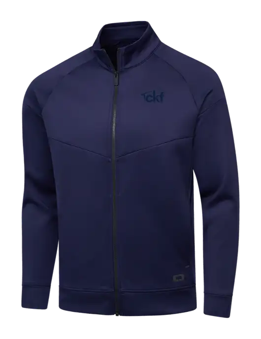 OGIO Navy Endurance Modern Performance Full-Zip w/CKF Logo
